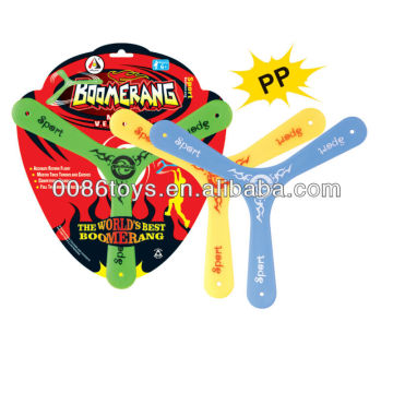 Promocional Boomerang Frisbee Plastic Boomerang